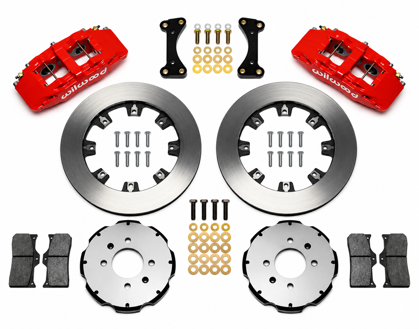 Wilwood Forged Red Caliper Dynapro 6 Big Brake Kit